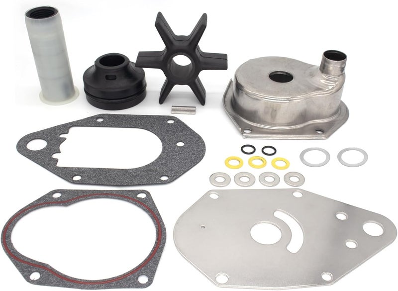 QUICKMARINER QuickMarine 812966A12 Water Pump Impeller Repair Kit for Mercury Marine 4 Stroke 30-60 HP Outboard Motors Replacement 46-812966A12 Sierra 18-3690 Boat Engine - Image 3
